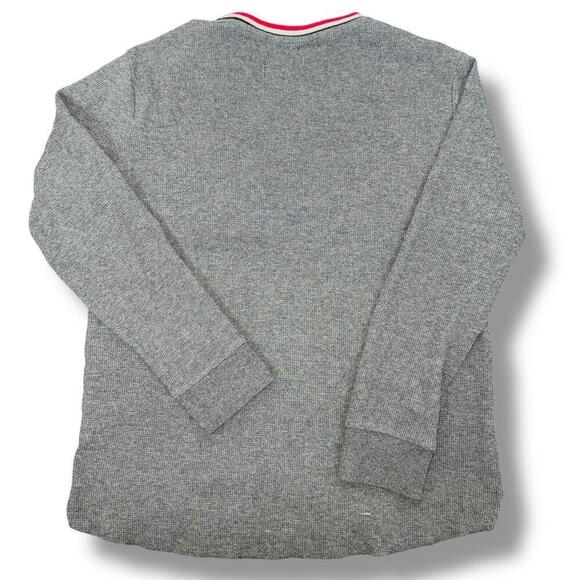 Ecko Unltd Y2K T-Shirt Mens L Thermal Waffle Long Sleeve Embroidered Logo Skater - Picture 5 of 8